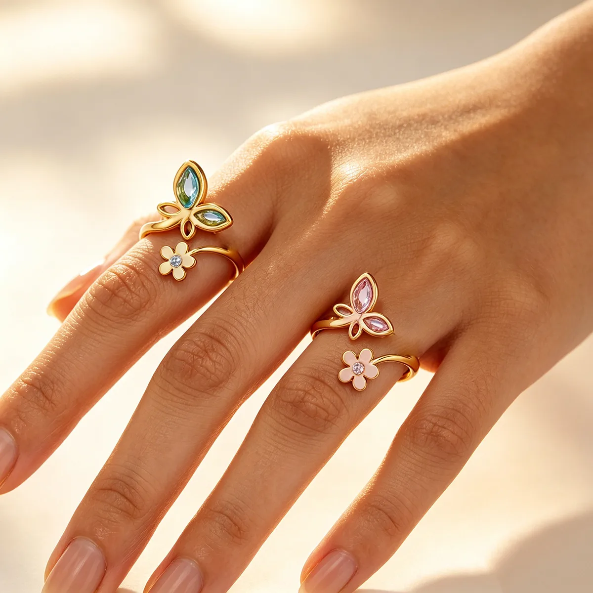 Women'S Accessories Trends 2026 - Cincin Bunga yang Dapat Disesuaikan untuk
