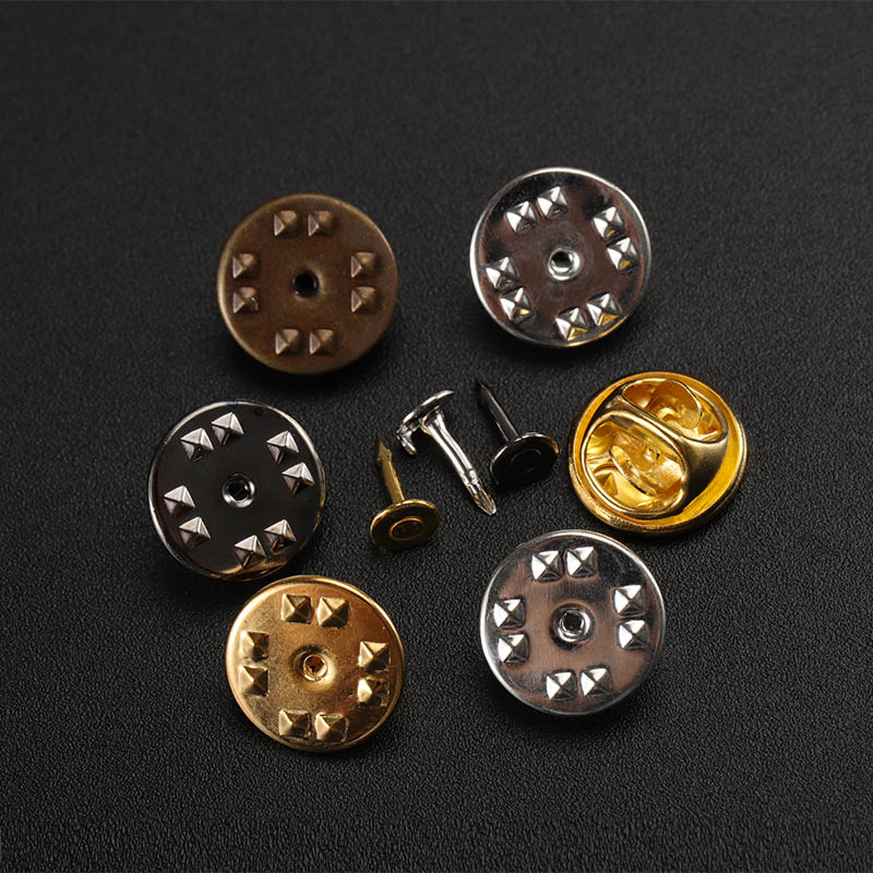 Brooch Pin Gold - 50 Sets / lot Emas Rhodium
