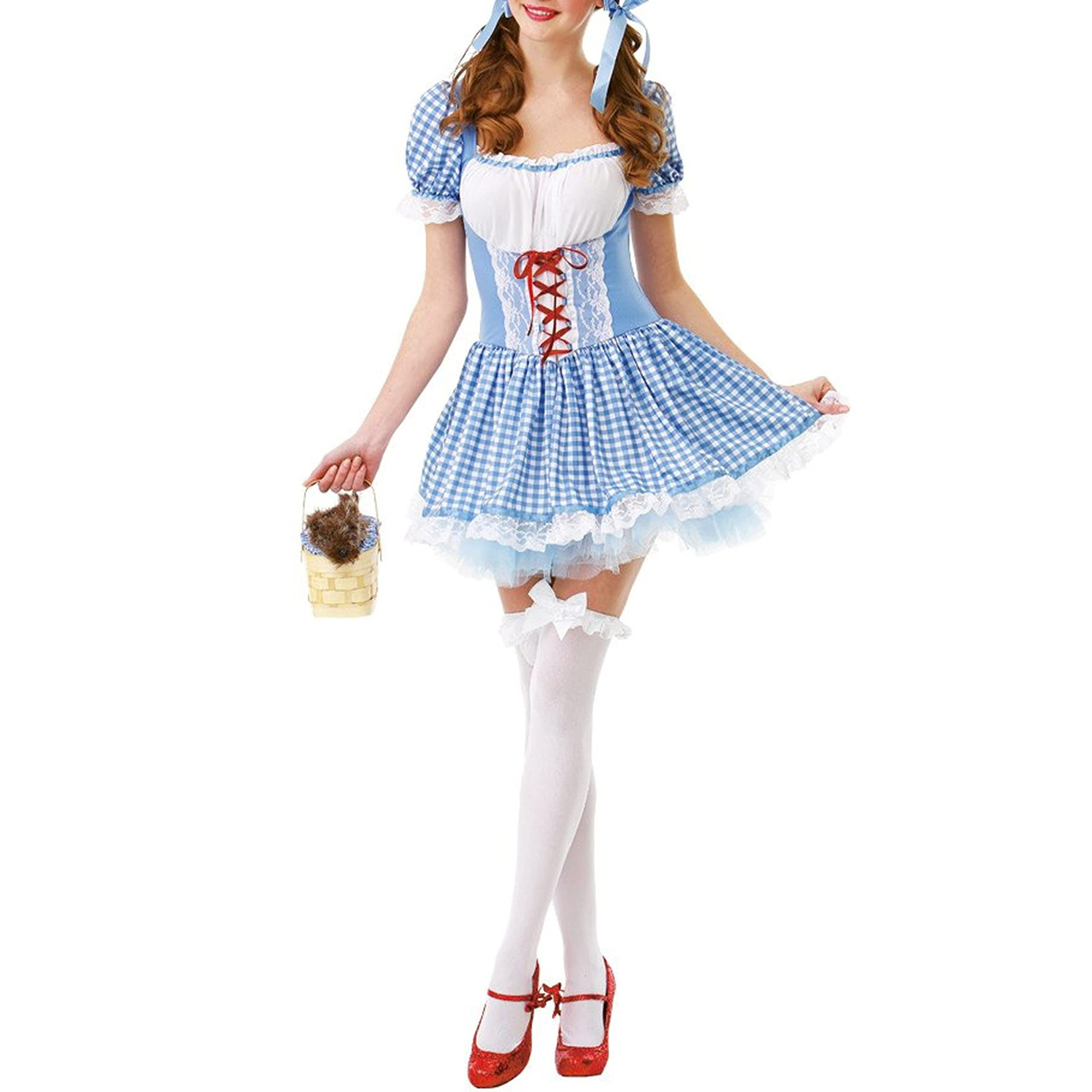Layered Necklace Set - HEZIOWYUN gaun Cosplay wanita, Y2K kostum