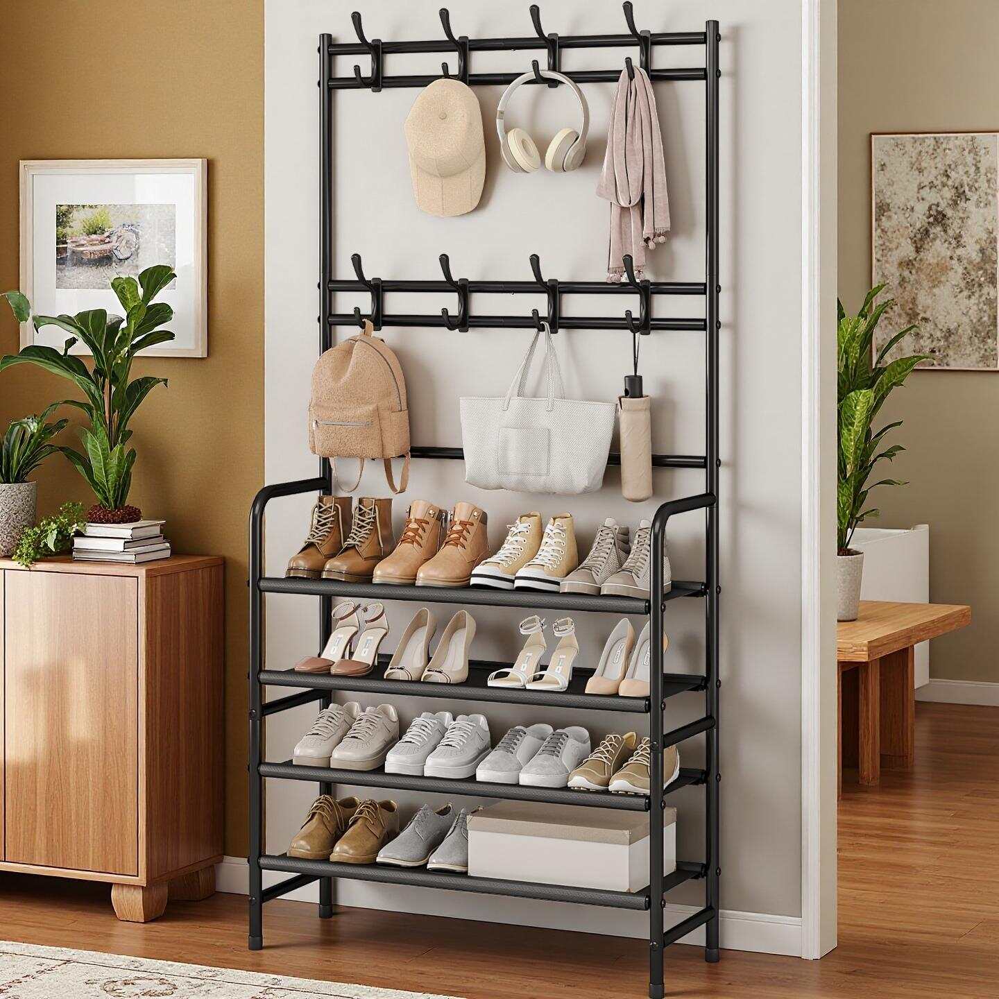 Women'S Accessories Rack Room Shoes - Rak Sepatu 4 Tingkat SUOERNUO dari