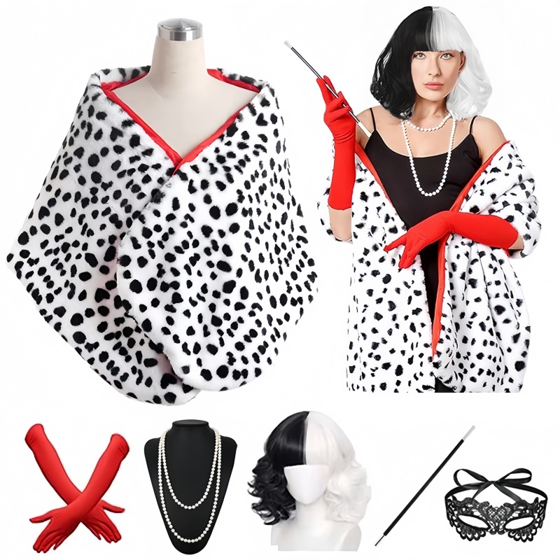 Women'S Accessories In The 1950S - Kostum Halloween Wanita Cruella Deville, Selendang