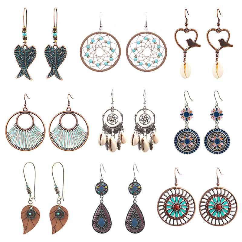 Women Accessories In Amazon - Set multi-potong anting populer Amazon lintas