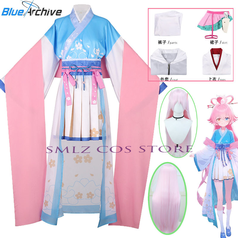 Women'S Anime Accessories - Kostum Cosplay Game Blue Archive Takanashi