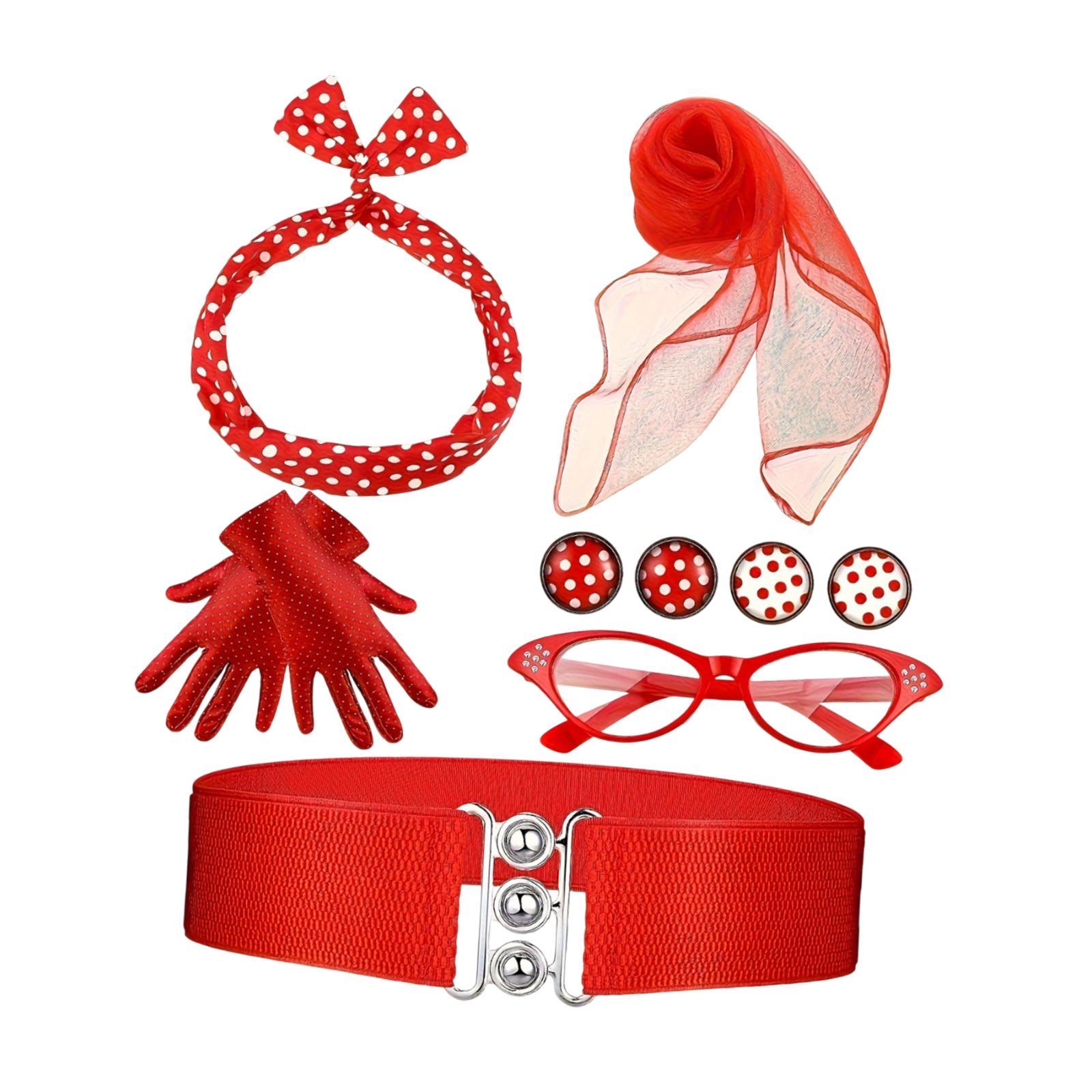 Women'S Accessories In The 1950S - Kostum Wanita Tahun 1950-an, Anting, Sarung