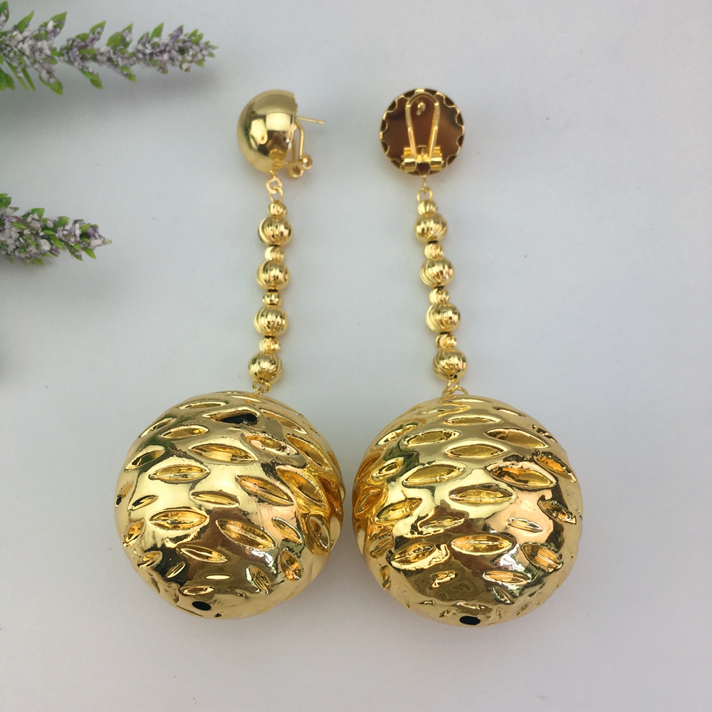 Women Accessories Dubai - EMMA anting-anting wanita, Aksesori Perhiasan tebal