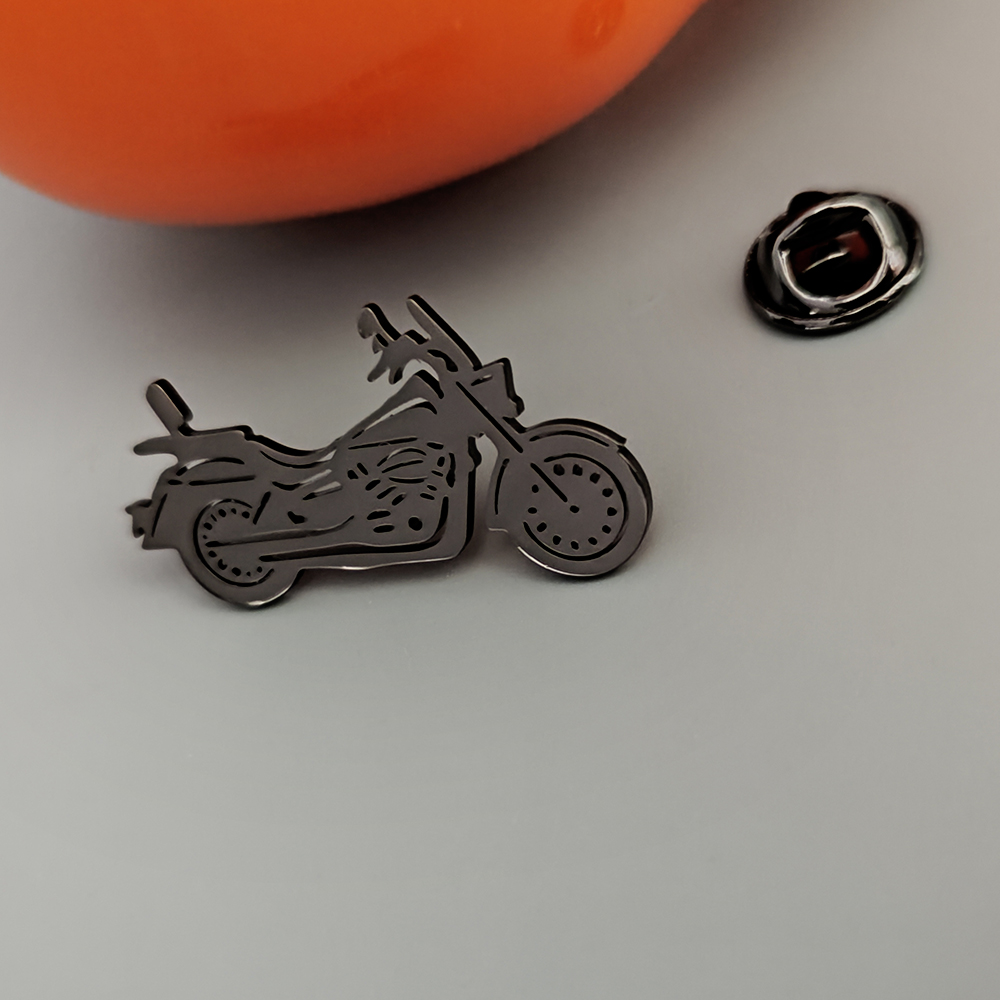 Pin Kerah Sepeda Motor Berongg - Brooch Pin Gold ulasan dan harga
