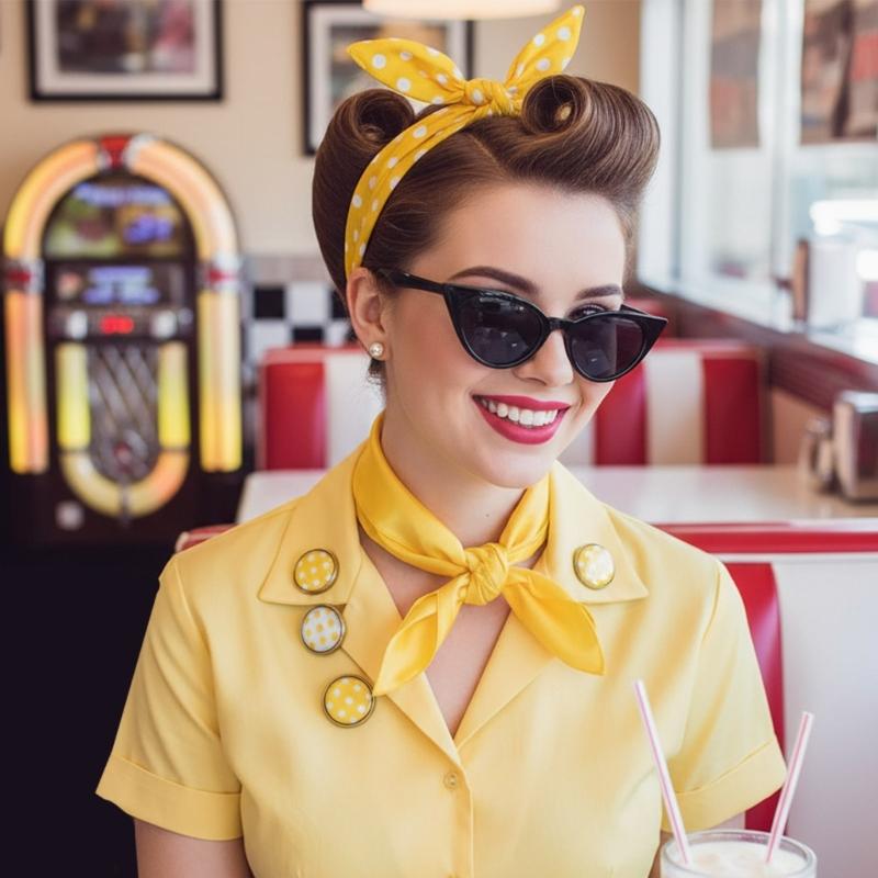 39BD 1950S Kostum Aksesoris Se - Women'S Accessories In The 1950S ulasan dan harga
