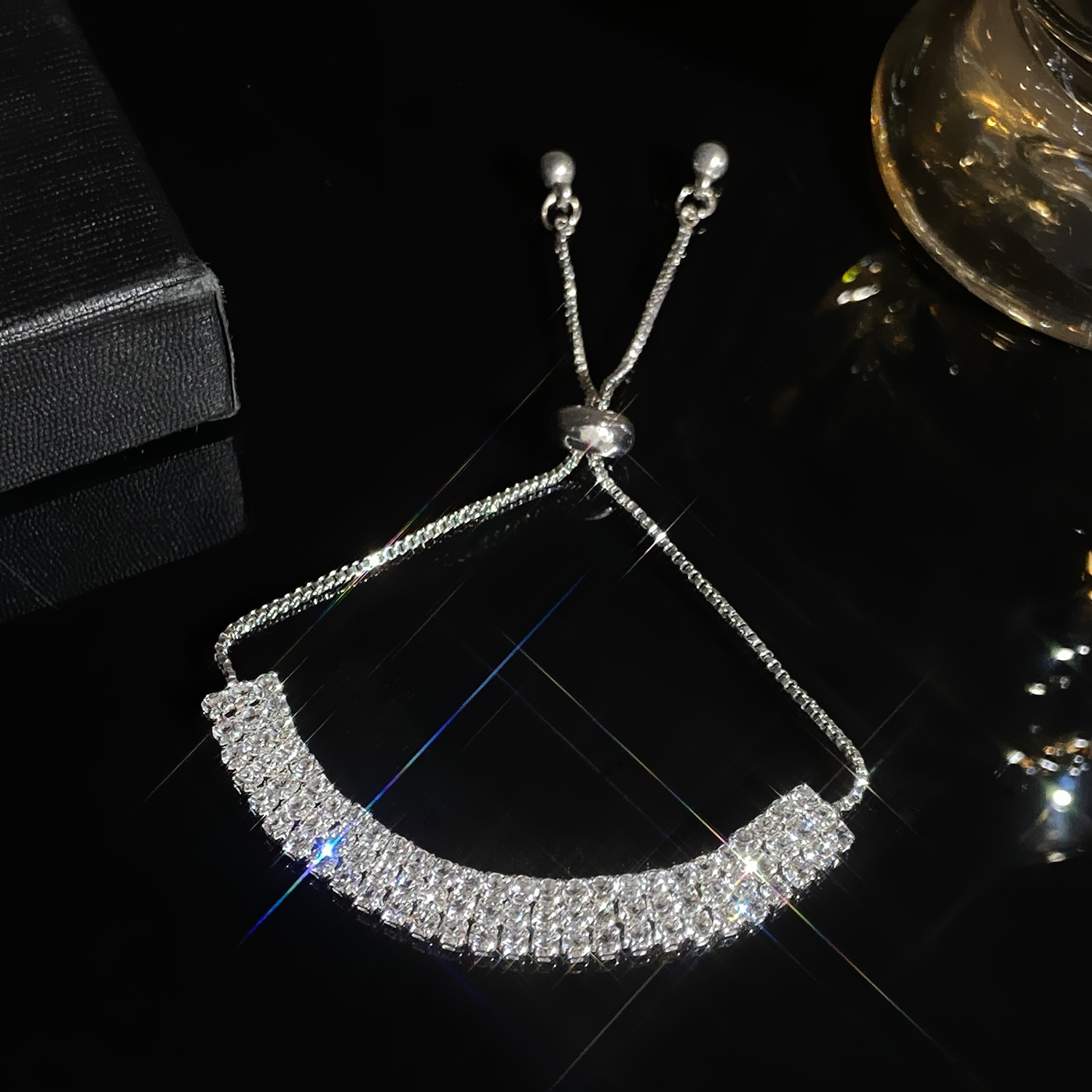 Gelang Kristal 3 Baris Berkila - Women'S Accessories Trends 2026 ulasan dan harga