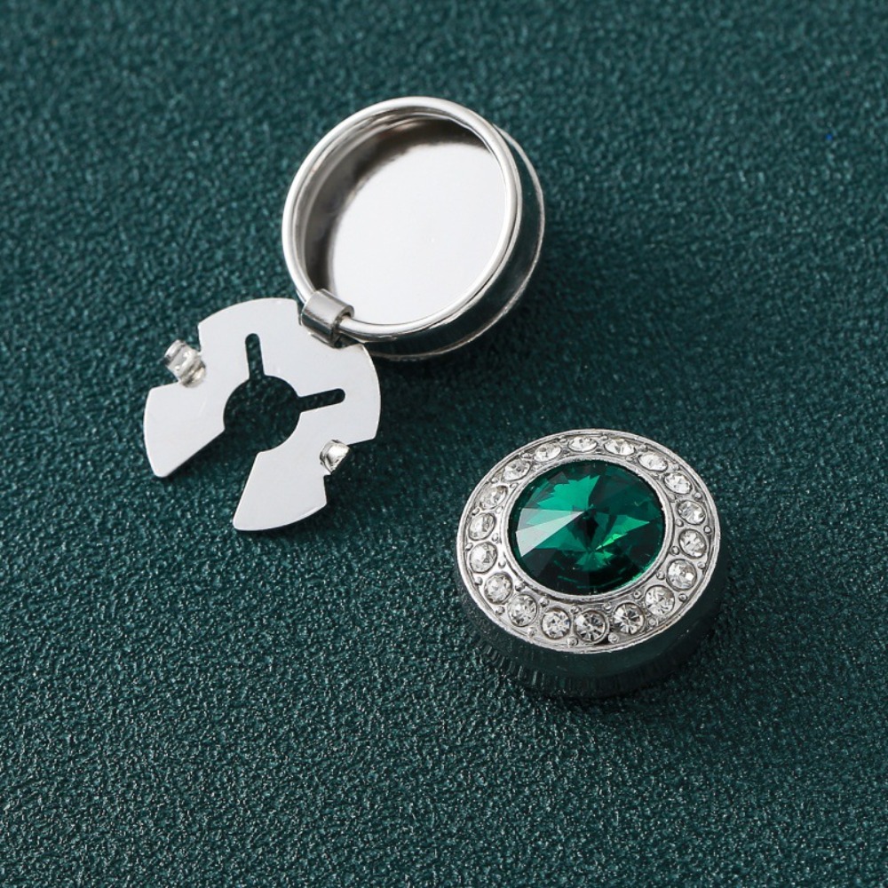 1 Buah Kancing Cufflink Bulat  - Women Accessories In Amazon ulasan dan harga
