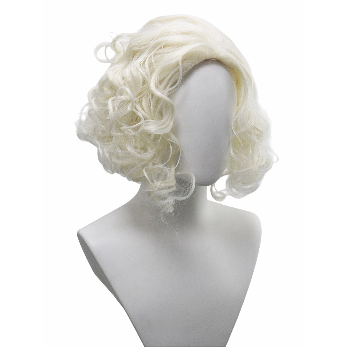 Wig Gelombang Jari Pirang Plat - Women'S Accessories In The 1950S ulasan dan harga