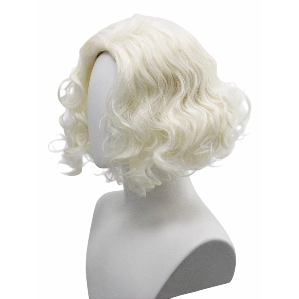 Wig Gelombang Jari Pirang Plat - Women'S Accessories In The 1950S ulasan dan harga