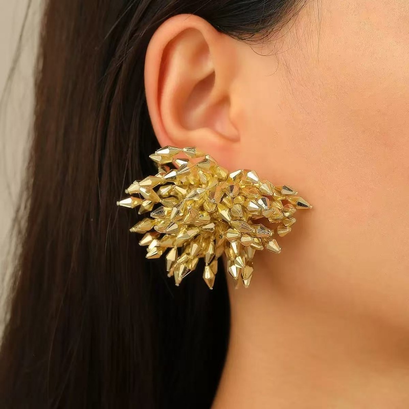Anting Kembang Api Logam Amazo - Women Accessories In Amazon ulasan dan harga