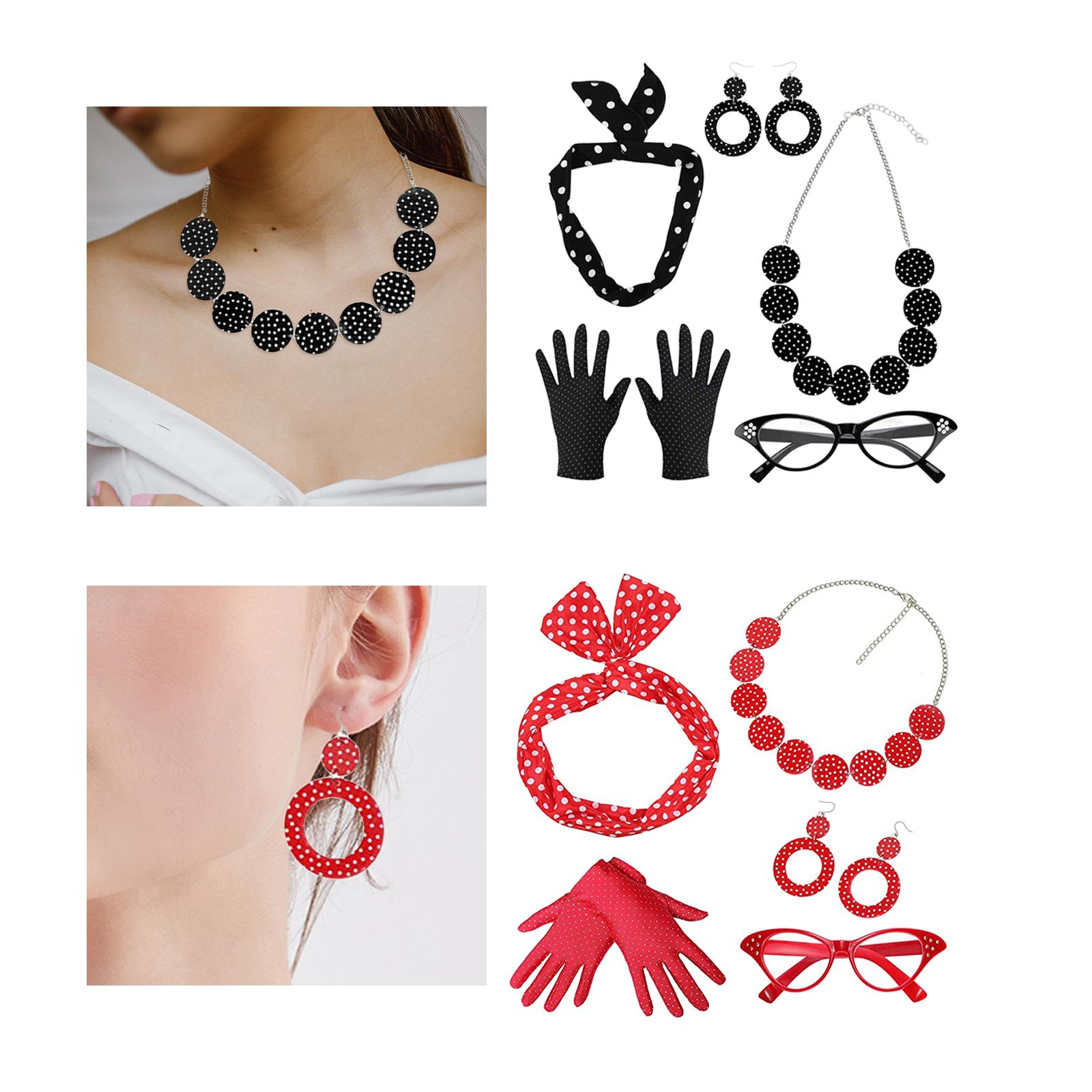 5 Paket Set Kostum Wanita Era  - Women'S Accessories In The 1950S ulasan dan harga