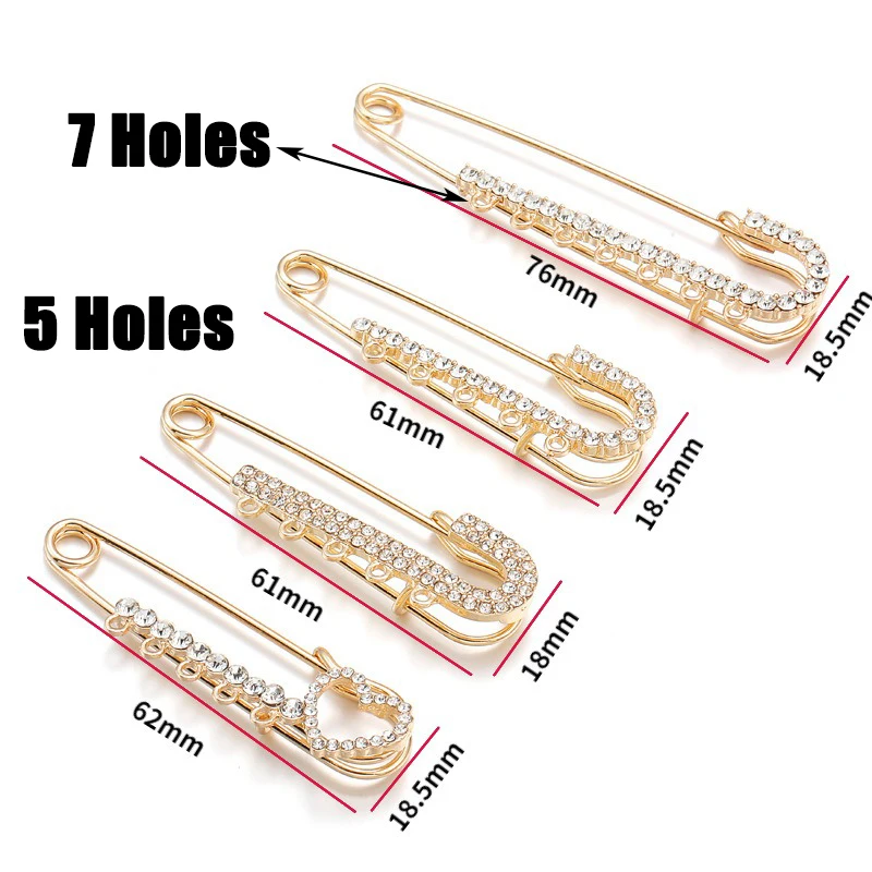 Bros Berlian Imitasi Paduan Lo - Brooch Pin Gold ulasan dan harga
