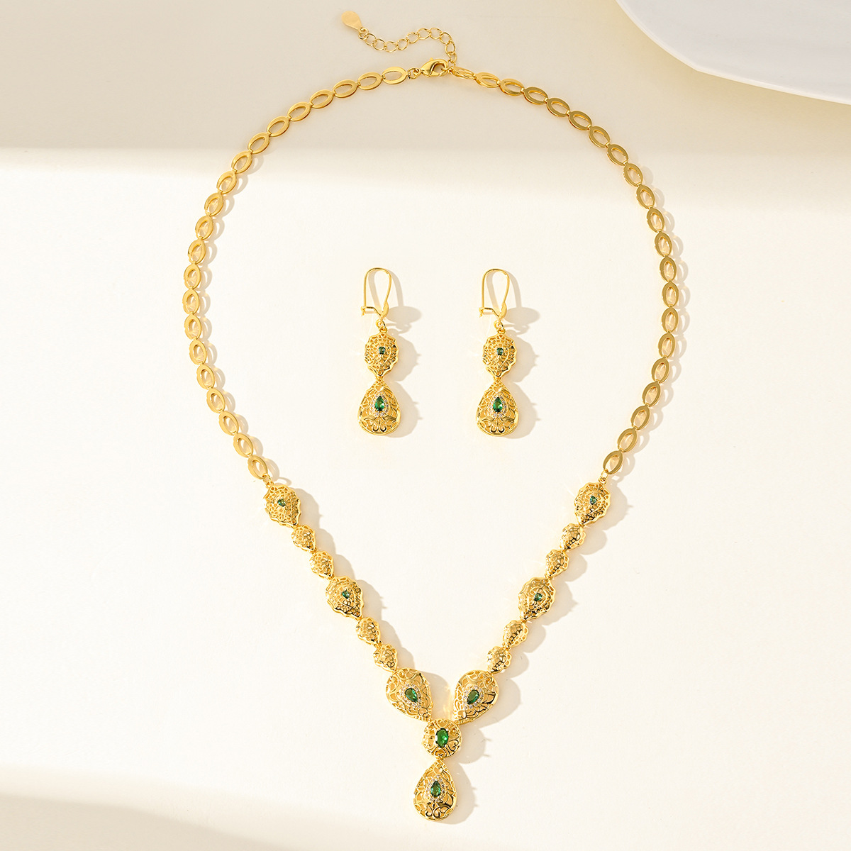 Set Perhiasan Emas 9999 - Set  - Women Accessories Dubai ulasan dan harga