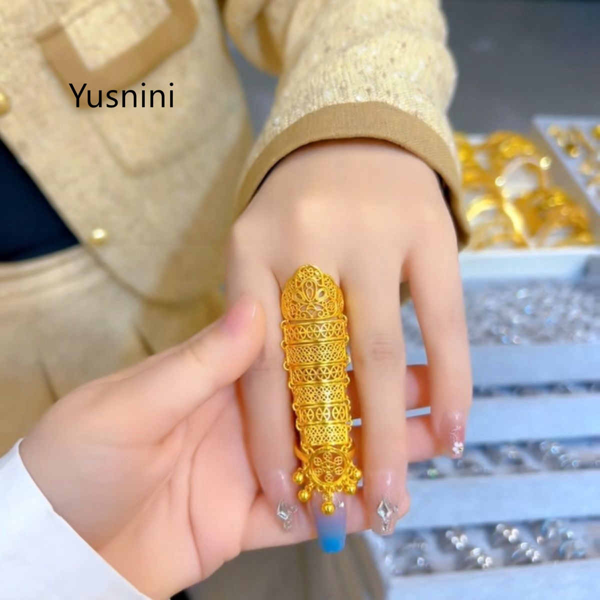 Perhiasan Dubai Baru Terlaris  - Women Accessories Dubai ulasan dan harga