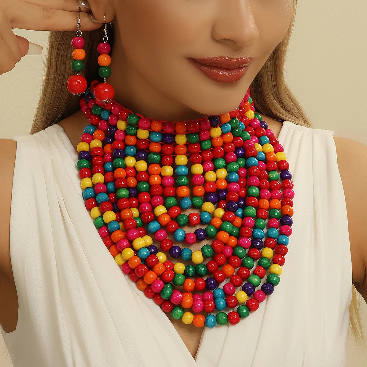 Kalung set berlapis-lapis deng - Women Accessories In Amazon ulasan dan harga