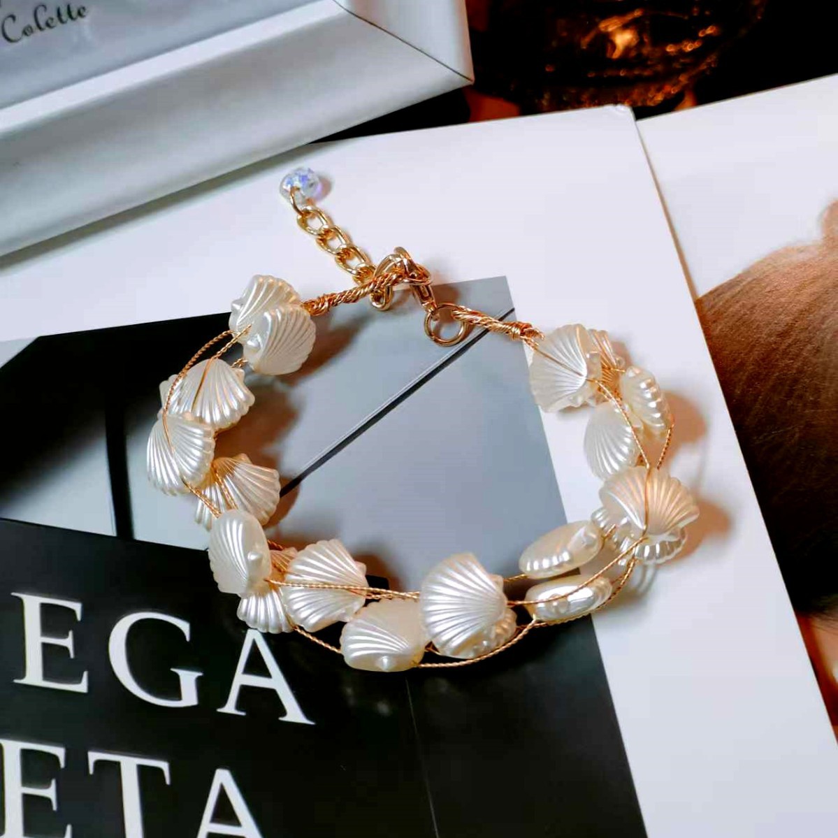 Aksesoris gelang mutiara imita - Women Accessories In Amazon ulasan dan harga