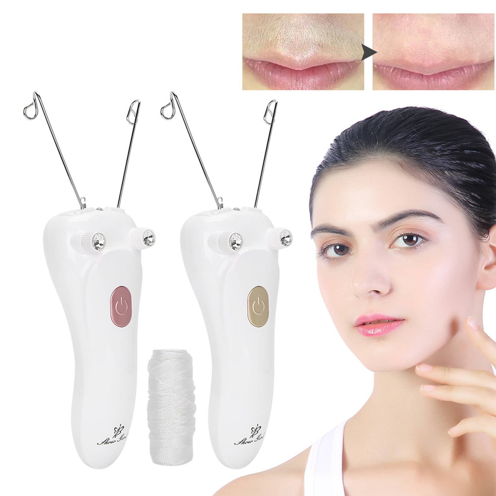 Epilator Threading Elektrik Pe - Women Accessories Clearance ulasan dan harga