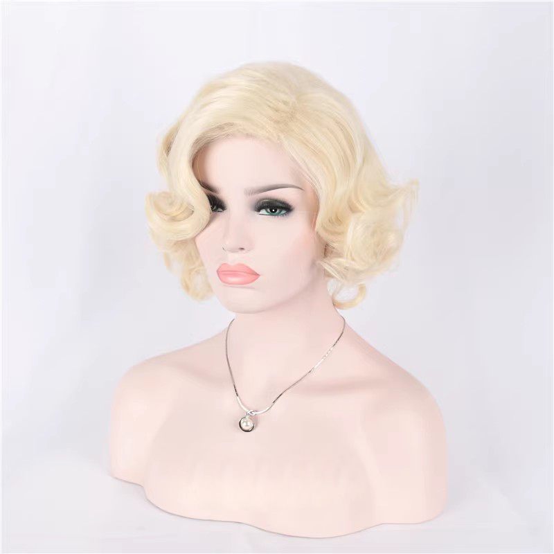 Rambut Keriting Pendek Sinteti - Women'S Accessories In The 1950S ulasan dan harga