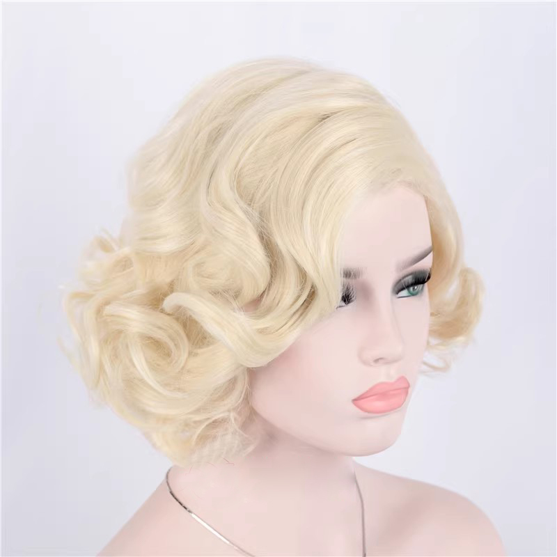 Rambut Keriting Pendek Sinteti - Women'S Accessories In The 1950S ulasan dan harga