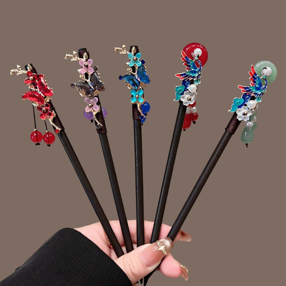 1 Buah Stik Rambut Cina Cerah  - Women Accessories Shop Design ulasan dan harga