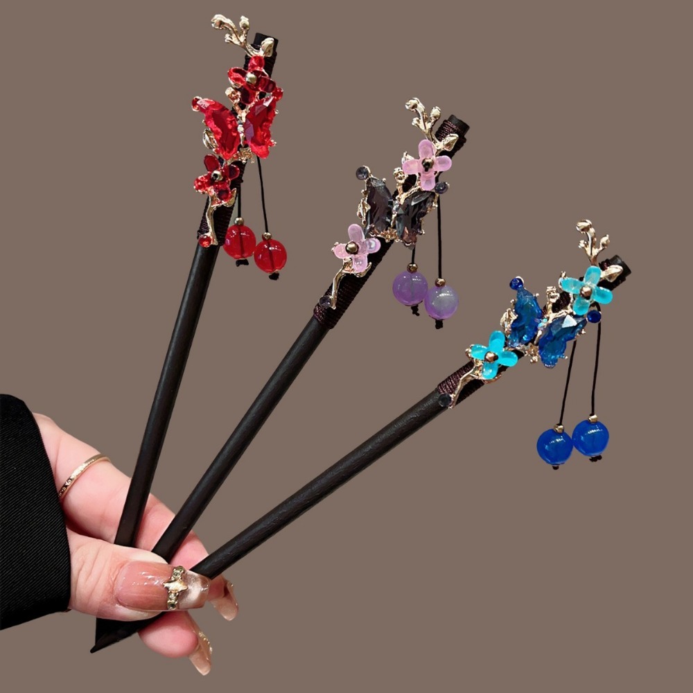 1 Buah Stik Rambut Cina Cerah  - Women Accessories Shop Design ulasan dan harga