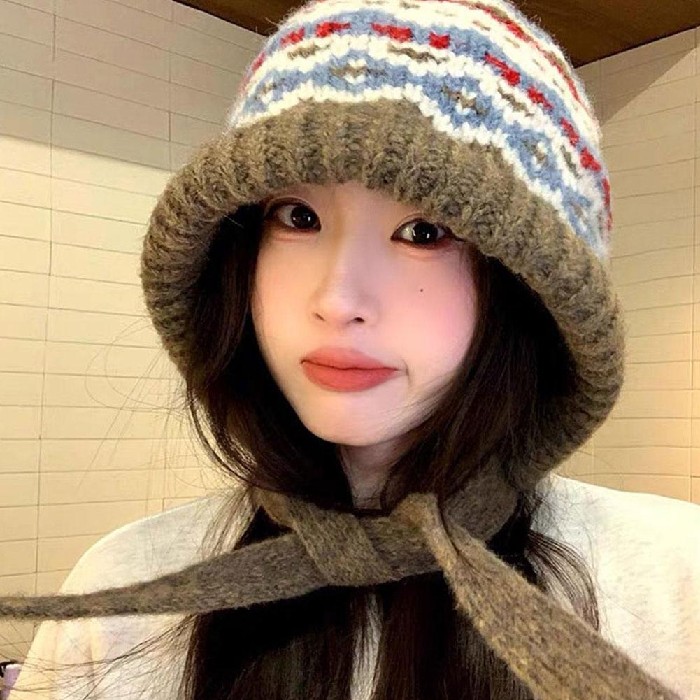 Topi Beanie Rajutan Hangat Top - Women Accessories Shop Design ulasan dan harga