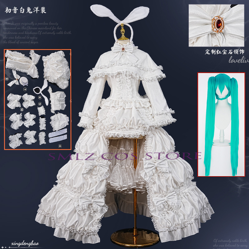 Kostum Anime Cosplay MikuuU Ke - Women'S Anime Accessories ulasan dan harga