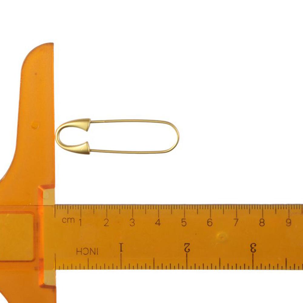 10 Buah Bros Emas Logam DIY Pi - Brooch Pin Gold ulasan dan harga