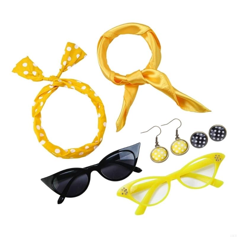 8 Buah Set Aksesori Kostum 50S - Women'S Accessories In The 1950S ulasan dan harga