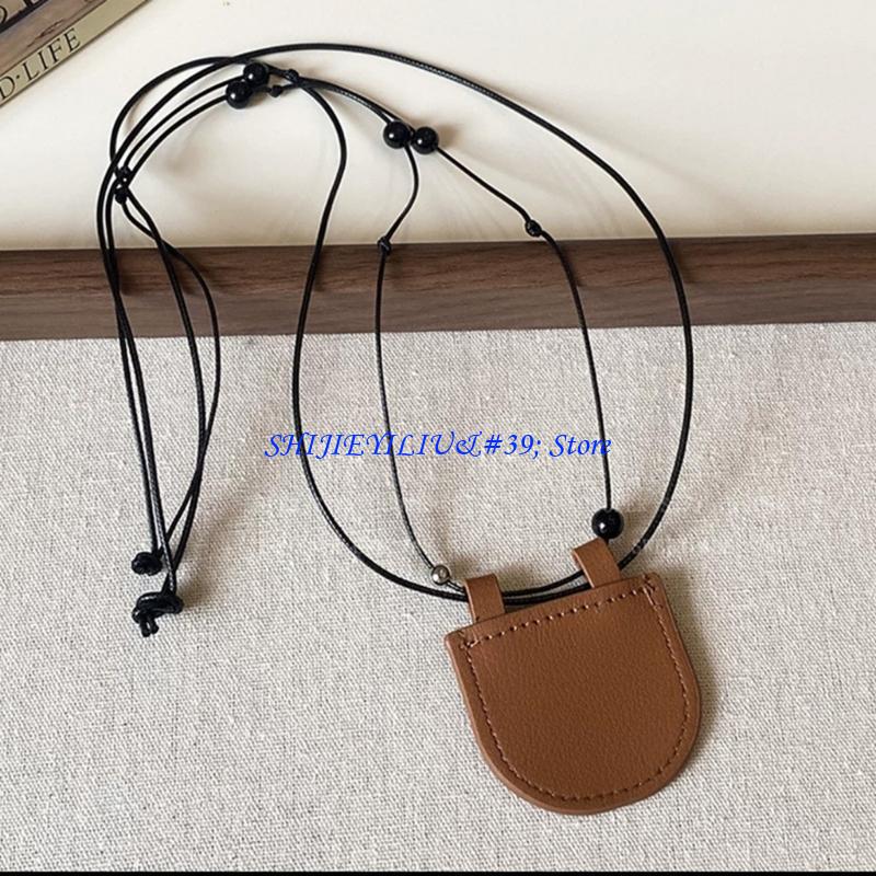 E21F Dompet Kalung Kulit Kokoh - Women Accessories Shop Design ulasan dan harga
